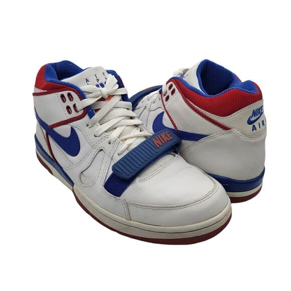 2003 Nike Air Alpha Force II 2 Air Jordan Sneakers Size 10 Retro Y2K 307718 141 - Picture 16 of 16